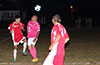 Rodolfo Marin of Tortorella(left) and Antonio Chavez of FC Tuxpan going for the ball