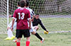 A goal by Luis Correa of Maidstone that Sag Harbor keeper, Domingo Perez, could not save