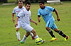 Andres Perez of FC Tuxpan looking for some one to pass the ball to