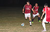 Juan Villancencio of Cuenca FC on the attack