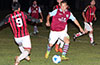Antonio Padilla of Maidstone Market on the attack