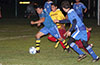 Jonathan Lizano of Bateman Painting, leading the attack