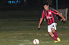 A Sag Harbor defender clearing the ball
