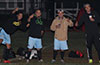 Hampton FC players, Gehdier, Wilber, Martin and coach Duvan
