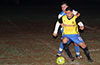Jonathan Lizano of Bateman trying to get by Eddie Lopez of Tortorella Pools