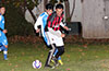 Henry Perez of Sag Harbor(front) protecting the ball from Rodolfo Marin of Tortorella Pools