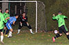 A shot against Hampton FC