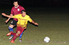 Carlos Bolvito of FC Tuxpan racing toward the ball