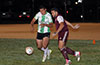 Alberto Nieto of Maidstone(left) and Juan Ruiz of East Hampton going for the ball