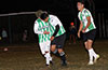 Justin Carpio(left), Elvis Rojas(center) and Alberto Nieto celebrating the goal by Rojas