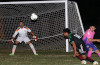 Taking a shot on Jorge Lopez of FC Tuxpan